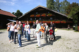 Banner Führung durch die Höfe