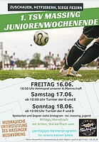 Logo 1. Fußball Juniorenwochenende