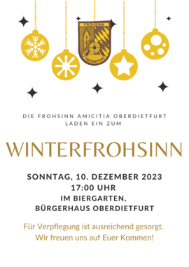 Banner WinterFrohsinn