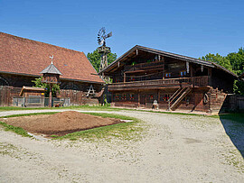 Banner Öffentliche Führung im Freilichtmuseum Massing